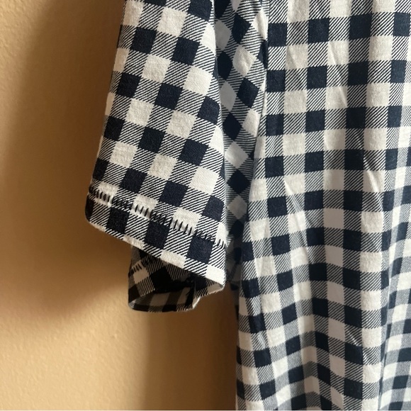 J. Crew gingham t shirt - Picture 3 of 4